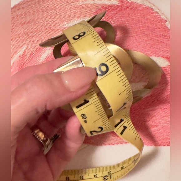 Missoni Gold  / Brass Cuff Bracelet - Vintage - Picture 8 of 9